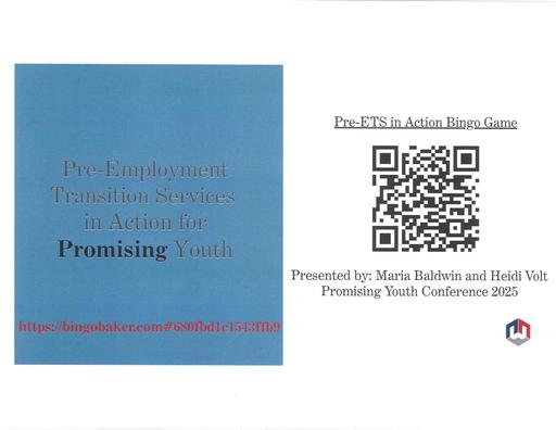 Pre ETS in Action Activities & Handouts